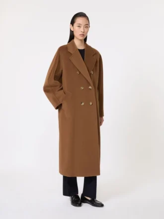 101801 Icon Coat、タバコ色