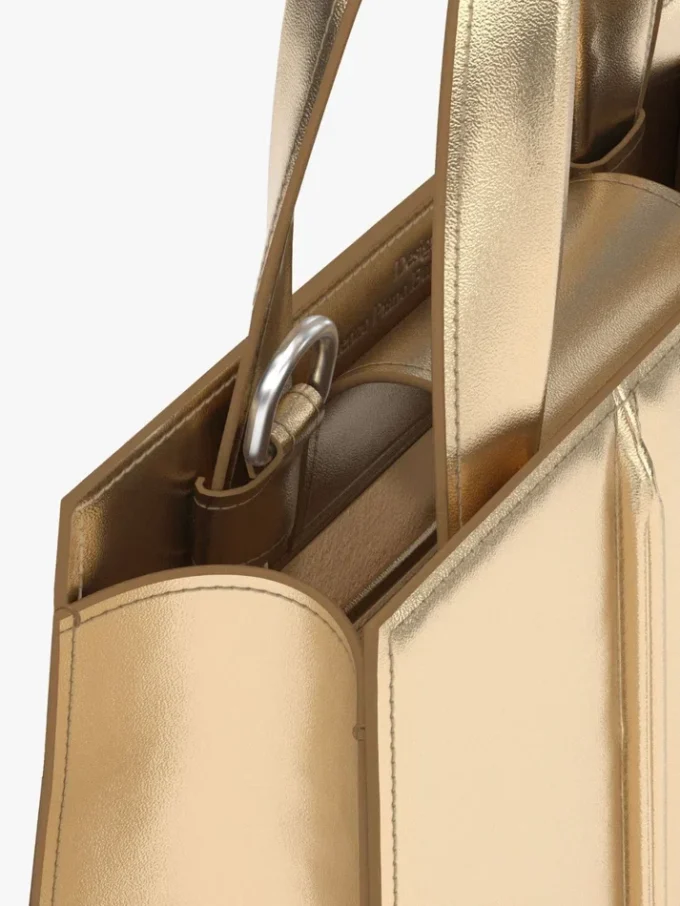 Max Mara ホイットニー・バッグ 2 – ナノ、ライトゴールドブラウン Max Mara ホイットニー・バッグ 2 – ナノ、ライトゴールドブラウン