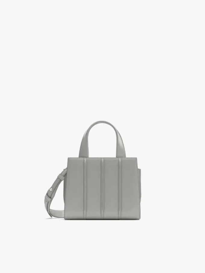 Max Mara ホイットニー・バッグ 3 – マイクロ、ライトグレー Max Mara ホイットニー・バッグ 3 – マイクロ、ライトグレー