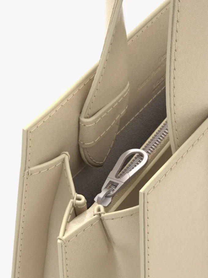 Max Mara ホイットニー バッグ 3 – マイクロ、ベージュ Max Mara ホイットニー バッグ 3 – マイクロ、ベージュ