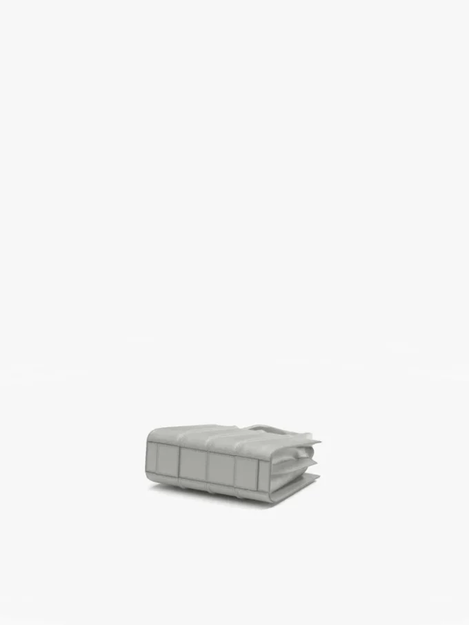 Max Mara ホイットニー・バッグ 3 – マイクロ、ライトグレー Max Mara ホイットニー・バッグ 3 – マイクロ、ライトグレー