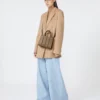 Max Mara ホイットニー・バッグ 3 – マイクロ、キャメル Max Mara ホイットニー・バッグ 3 – マイクロ、キャメル