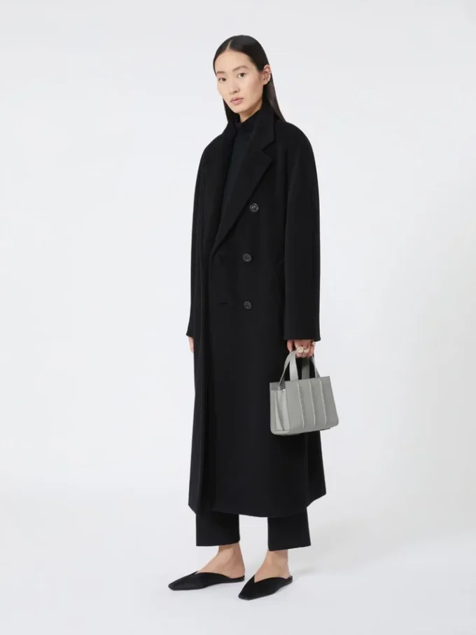 Max Mara ホイットニー・バッグ 3 – マイクロ、ライトグレー Max Mara ホイットニー・バッグ 3 – マイクロ、ライトグレー