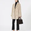 Max Mara ホイットニーバッグ 5 – ミディアム、ダークブラウン Max Mara ホイットニーバッグ 5 – ミディアム、ダークブラウン