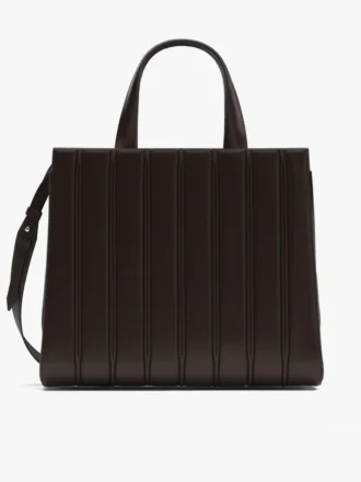 Max Mara ホイットニー・バッグ 7 – ラージ、ダークブラウン