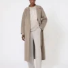 ウール&カシミアのパンツ、ベージュ ウール&カシミアのパンツ、ベージュ
