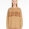 ウール&カシミヤのセーター、キャメル ウール&カシミヤのセーター、キャメル