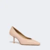 ナッパレザーのパンプス、ピンク ナッパレザーのパンプス、ピンク