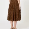 カシミヤ糸のセーター、テラコッタ カシミヤ糸のセーター、テラコッタ