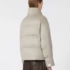 撥水加工キャンバスとキャメルダウンのジャケット、サンド 撥水加工キャンバスとキャメルダウンのジャケット、サンド