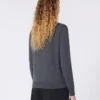 ウール&カシミアセーター、ダークグレー ウール&カシミアセーター、ダークグレー