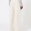 ウォッシュ加工コットンパンツ、ナチュラル ウォッシュ加工コットンパンツ、ナチュラル