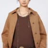 マルチストランドのメタル&ガラスネックレス、オプティカルホワイト マルチストランドのメタル&ガラスネックレス、オプティカルホワイト