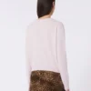 ウール&カシミア カーディガン、ピンク ウール&カシミア カーディガン、ピンク