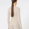 ウール&カシミヤのセーター、ベージュ ウール&カシミヤのセーター、ベージュ