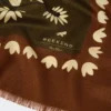 ウール＆シルクストール、キャラメル