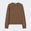 ボックスシルエットのウール&カシミアセーター、マッド ボックスシルエットのウール&カシミアセーター、マッド