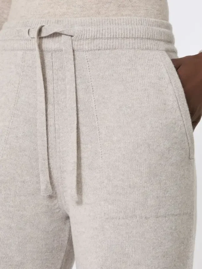 ウール&カシミアのパンツ、ベージュ ウール&カシミアのパンツ、ベージュ