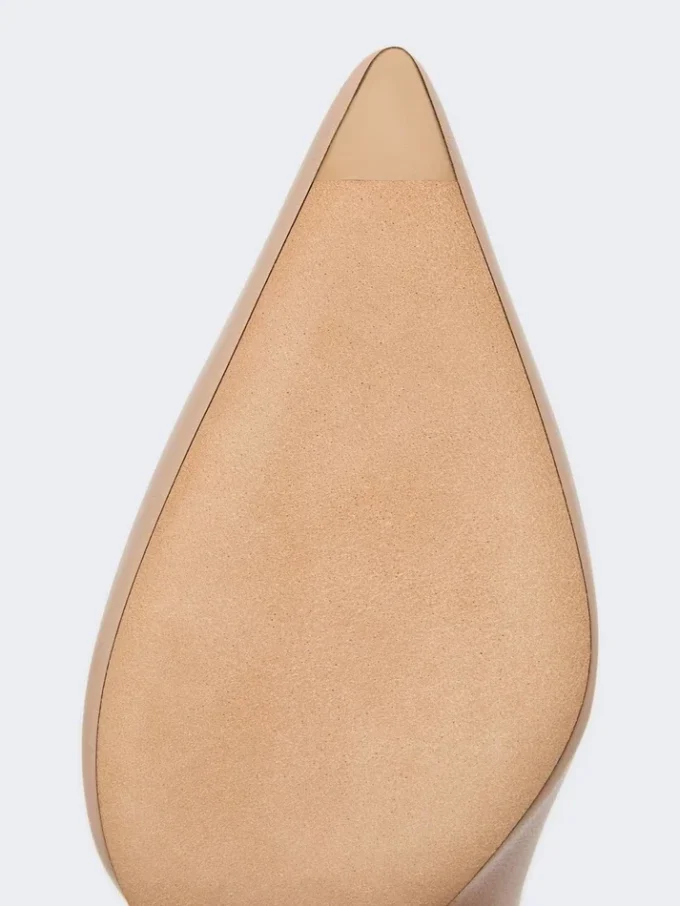ナッパレザーのパンプス、ピンク ナッパレザーのパンプス、ピンク