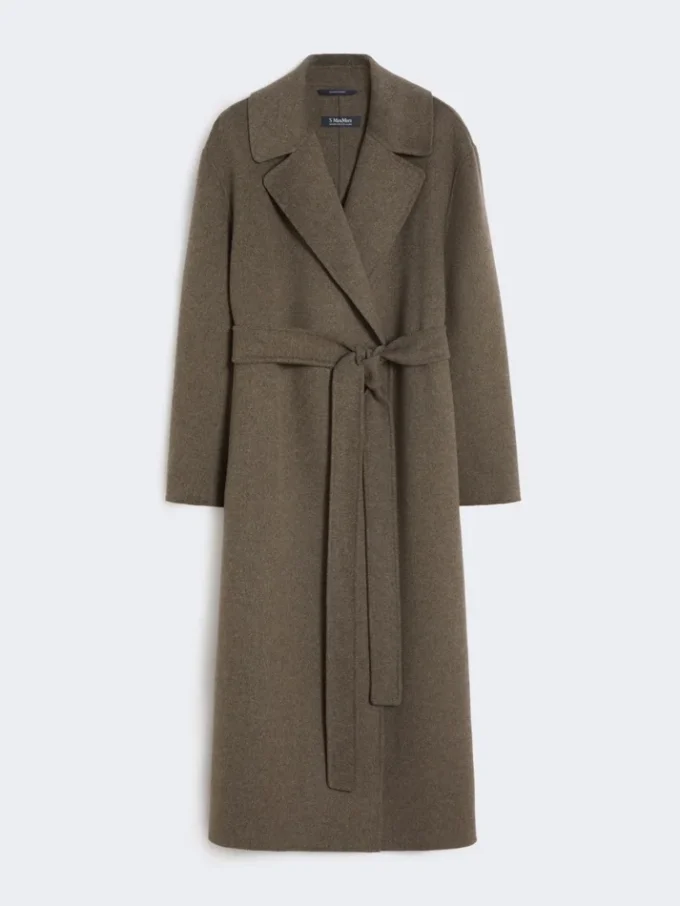 ウール ローブコート、マッド ウール ローブコート、マッド