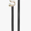 Sportmax モノグラム バックル付きベルト、ブラック Sportmax モノグラム バックル付きベルト、ブラック