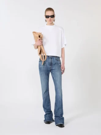 コットンTシャツ、オプティカルホワイト