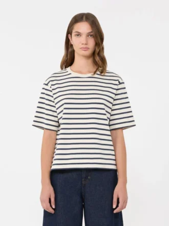 コットンジャージーTシャツ、エクリュ