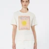 コットンジャージーTシャツ、エクリュ