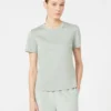 コットンTシャツ、パステルグリーン コットンTシャツ、パステルグリーン