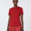 コットンTシャツ、レッド