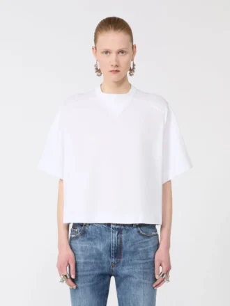 コットンTシャツ、オプティカルホワイト