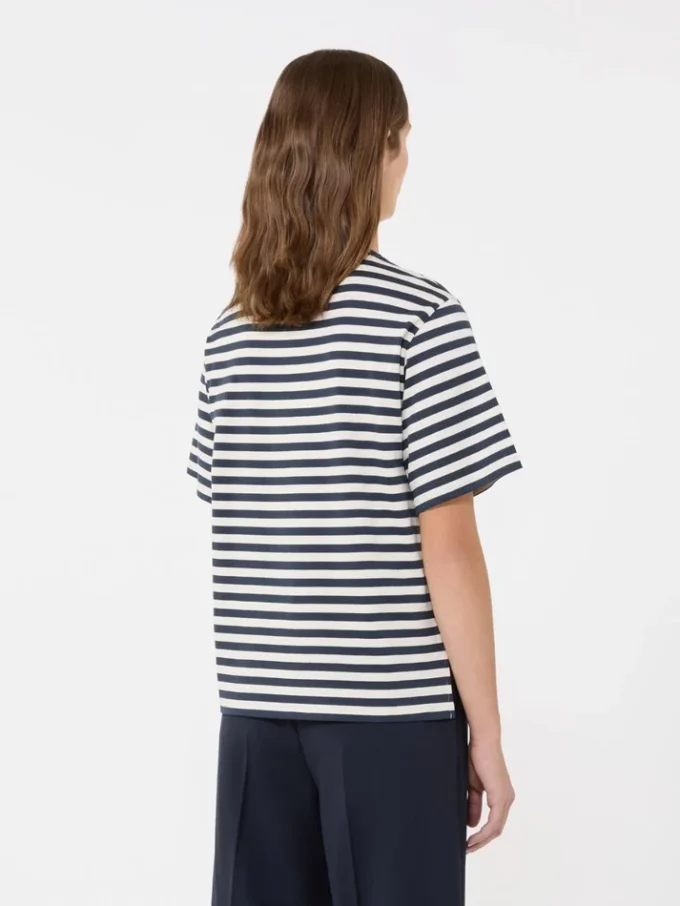 コットン製ベーシックTシャツ、エクリュ コットン製ベーシックTシャツ、エクリュ