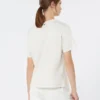 コットンジャージーTシャツ、エクリュ