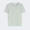 コットンTシャツ、パステルグリーン コットンTシャツ、パステルグリーン