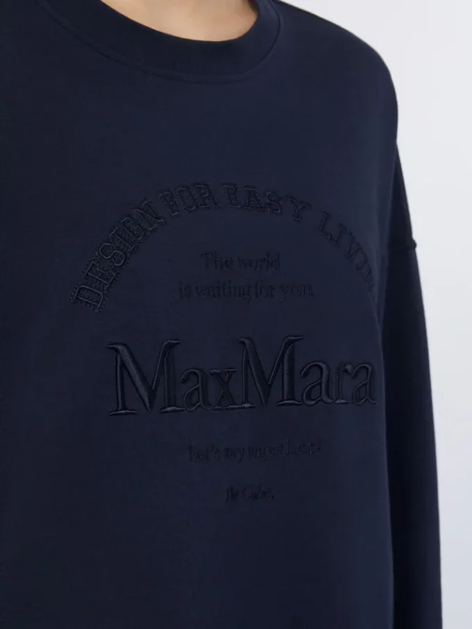 オーバーサイズ ジャージーTシャツ、ウルトラマリン オーバーサイズ ジャージーTシャツ、ウルトラマリン