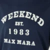 グラフィックプリント入りコットンTシャツ、ネイビー グラフィックプリント入りコットンTシャツ、ネイビー