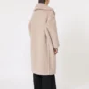 アルパカとウール製のTeddy Bear Icon Coat、ベージュ