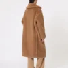 Teddy Bear Icon Coat、キャメル